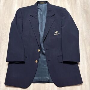 Navy Keeneland Blazer with Gold Details